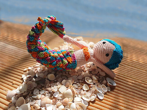 marmaid amigurumi techniques